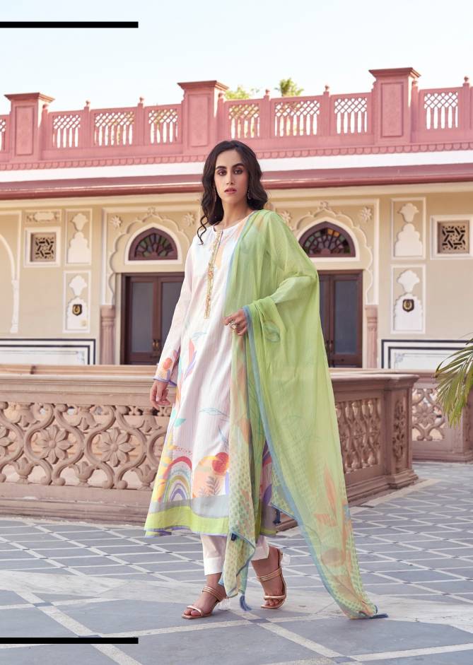 The Zen By Sadhana Pure Lilen Digital Printed Designer Salwar Suits Wholesale Market In Surat
